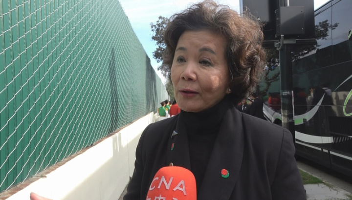 北一女樂儀旗隊代表台灣參加美國玫瑰花車遊行，校方人士透露，旅美校友梁蘭蓁（圖）長期與主辦單位保持良好關係，是這次成行的重要推手。