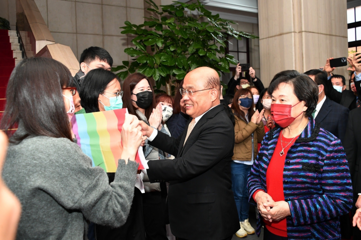 2023年1月31日行政院聯合交接典禮