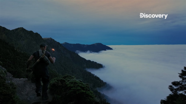 百岳合歡山擁有壯麗山景也暗藏危機，實境求生節目「單挑求生高手」首次來台灣取景，挑戰在大自然環境求生。（Discovery提供）