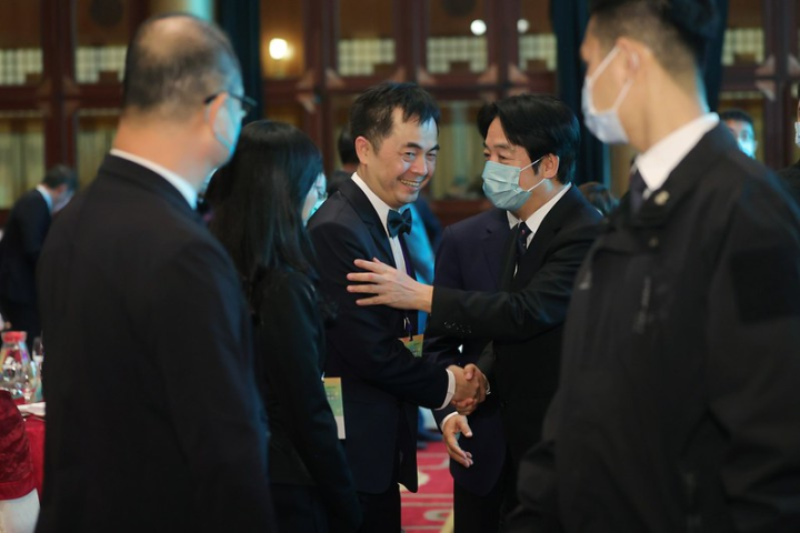 副總統出席「中華民國全國創新創業總會第25、26屆總會長交接暨會務幹部授證典禮」