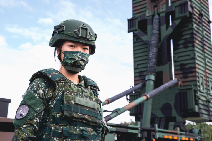 張中士強調全連官兵24小時堅守崗位，守護全體國人安全。