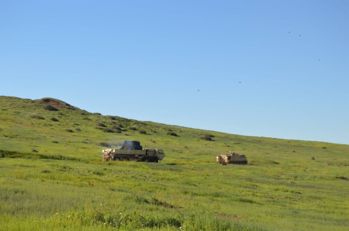 圖為火山車載布雷系統。（圖取自facebook.com/The4ID）