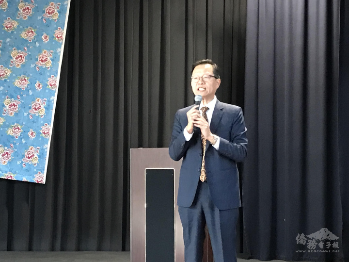 駐美代表處領務組組長周道元致詞