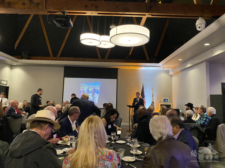 國會議員 Kevin Kieley  與 賓客分享國會參政經驗