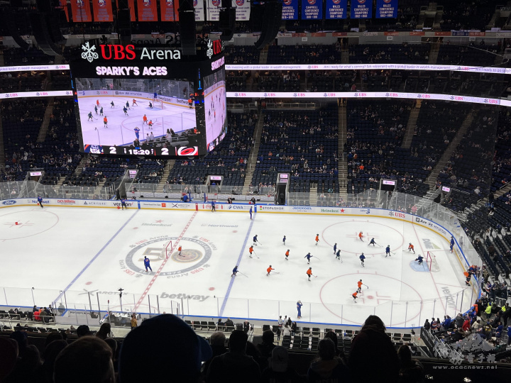 當天精彩賽事，由卡羅萊納颶風隊以5:2戰勝紐約島人隊