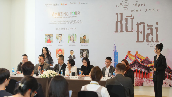交通部觀光局駐胡志明市辦事處與越南旅遊雜誌Travellive及星宇航空合作，邀請越南部落客、網紅、作家及攝影師等，自2月15日起到台灣旅遊8天。（交通部觀光局駐胡志明市辦事處提供）