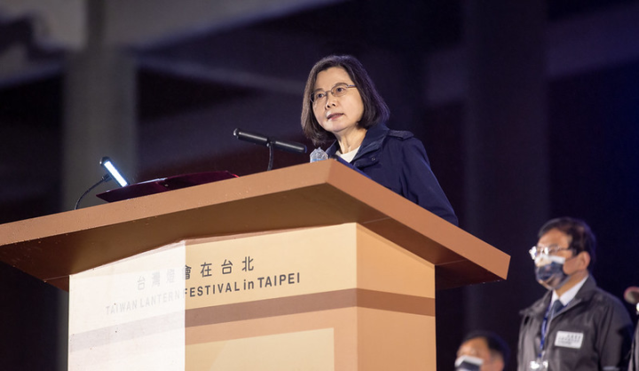 總統出席「『2023臺灣燈會』開燈儀式並致詞