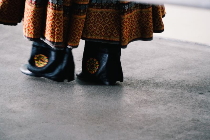 蒂摩爾古薪舞集_林文中，去排灣─選粹，2022，現場演出，藝術家提供。