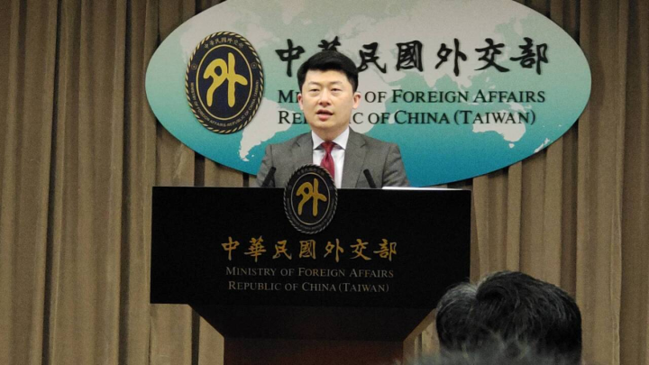 外交部亞西及非洲司副司長吳正偉。(王韋婷攝)