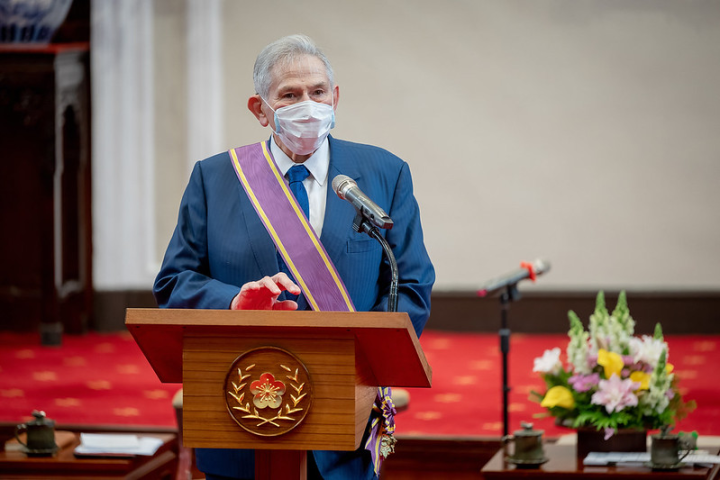 美台商業協會榮譽主席伍佛維茲致詞