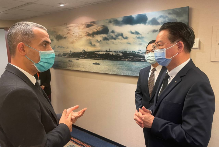 土耳其駐台代表貝定可就我國政府及人民協助土耳其賑災向外交部吳釗燮部長表達誠摯感謝。