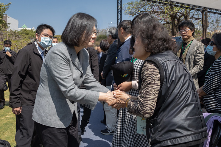 總統出席「二二八事件76周年中樞紀念儀式」