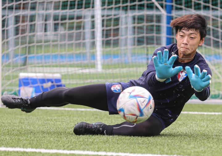 台灣女足代表隊門將蔡明容今年1月剛滿34歲，她透露，球員生涯可能會在今年告一段落，預計會從國家隊退休。