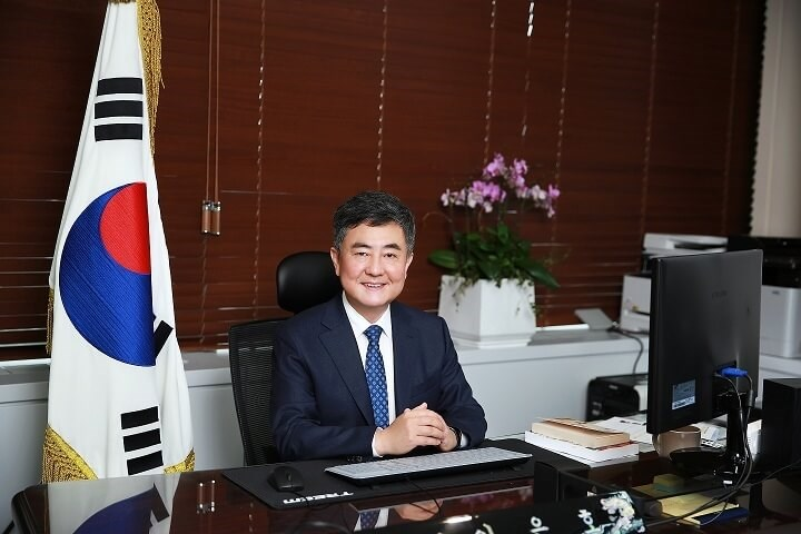 South Korea's new top representative to Taiwan Lee Eun-ho. Photo taken from KOSTI's website