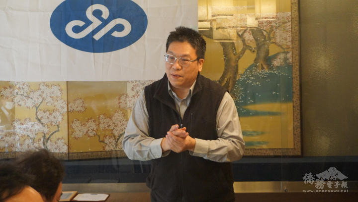 日本國際交流協會會長李奇嶽致詞