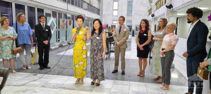 協辦人支黃秀莉致詞