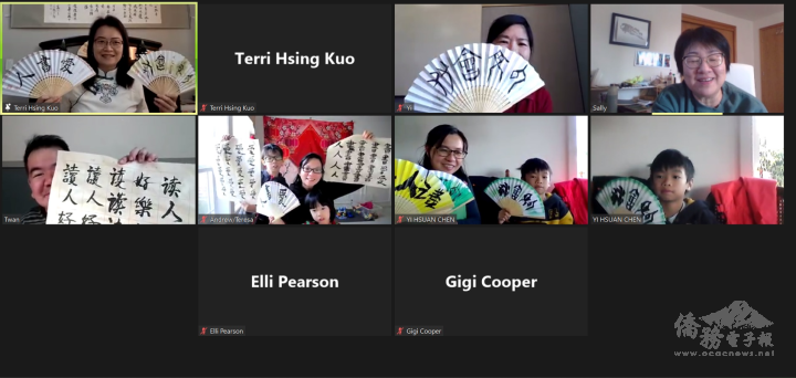 學員們分享習作