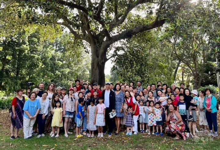 雪梨客家會2023年天穿日活動吸引眾多家長帶小朋友參加