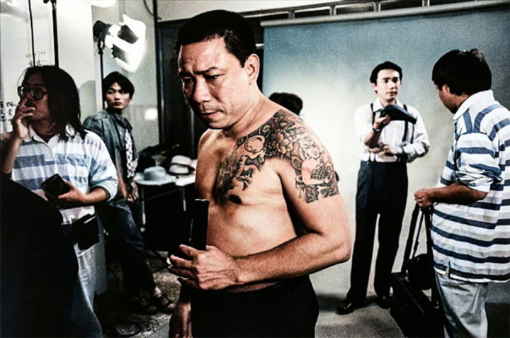 經典國片「悲情城市」重返大銀幕，金馬影后陳淑芳形容已故影帝陳松勇（中）是個奇葩，外表看似是粗魯，但在粗獷中又帶點細膩。（牽猴子提供）