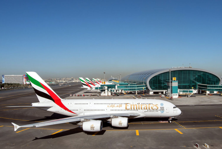 阿聯酋航空指出，26日起將逐步增加北半球夏季航班的座位數，其中台北–杜拜航線自8月1日起，將恢復以兩艙等A380旗艦客機執飛。（阿聯酋航空提供）