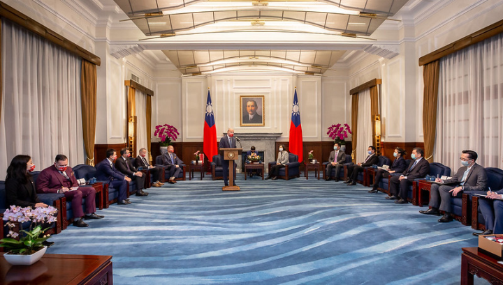 Executive Director Nickel delivers remarks.