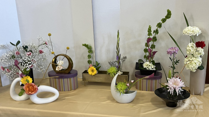 世華亞特蘭大分會姐妹們的花藝作品