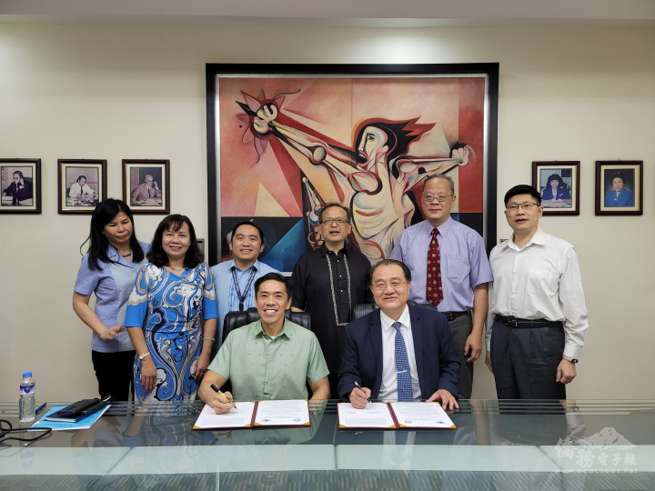 臺灣明新科技大學與菲律賓中正學院簽署2+2學程教育合作備忘錄