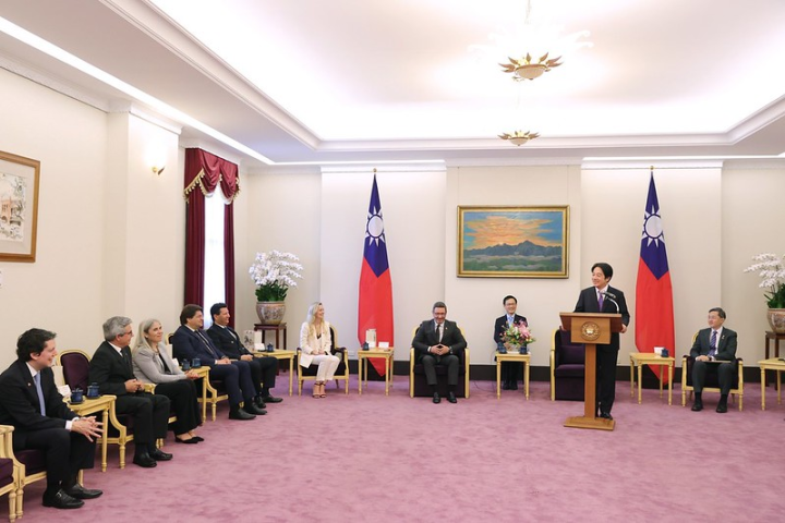 副總統接見「葡萄牙國會議員訪問團」，並致詞