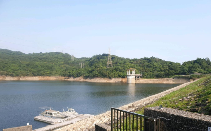 新山水庫回春 蓄水量突破六成一-4月10日新山水庫水位