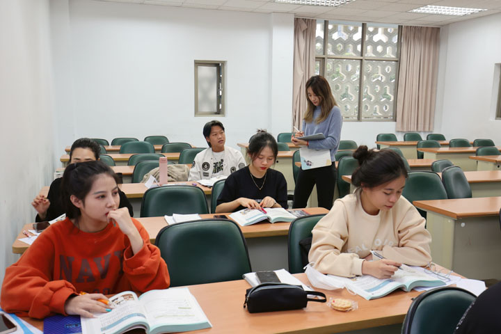 淡江大學華語中心推出各式客製化的華語課程。（淡江大學華語中心提供）