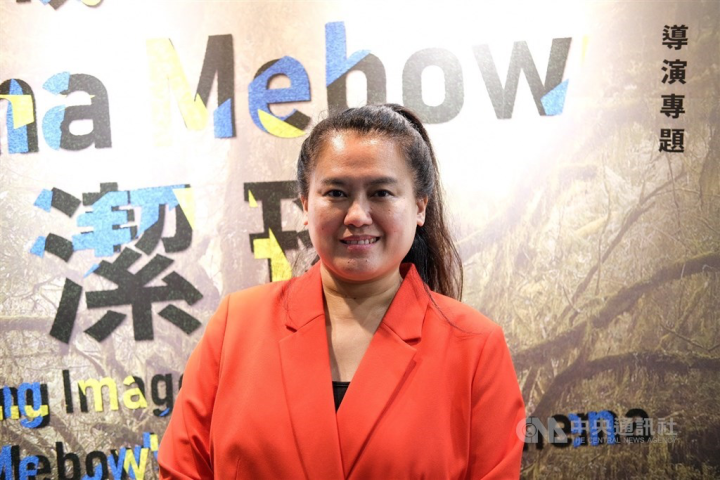 Atayal director Laha Mebow, who was honored for best director at the Golden Horse Awards in 2022. CNA photo. March 26, 2023