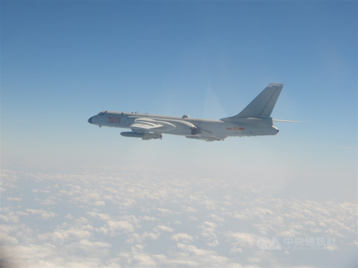 A Chinese H-6 bomber. Image for illustrative purpose only (source: Ministry of National Defense)