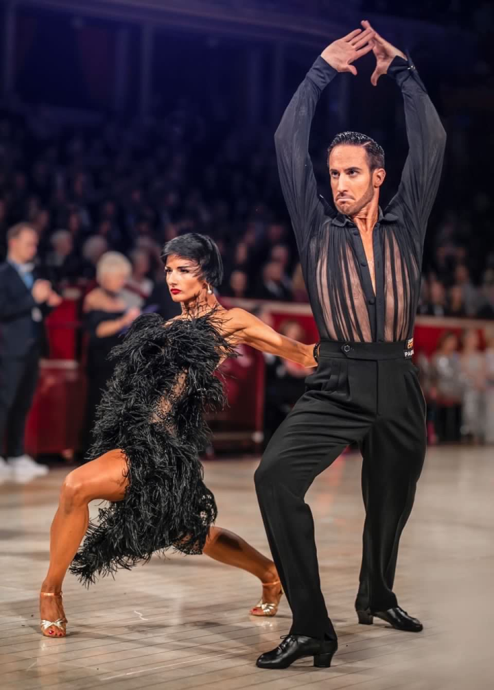 2022黑池職業拉丁舞亞軍Kirill Belorukov與Valeriya Aidaeva