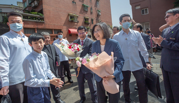 總統出席「馬偕紀念大樓落成啟用感恩禮拜」