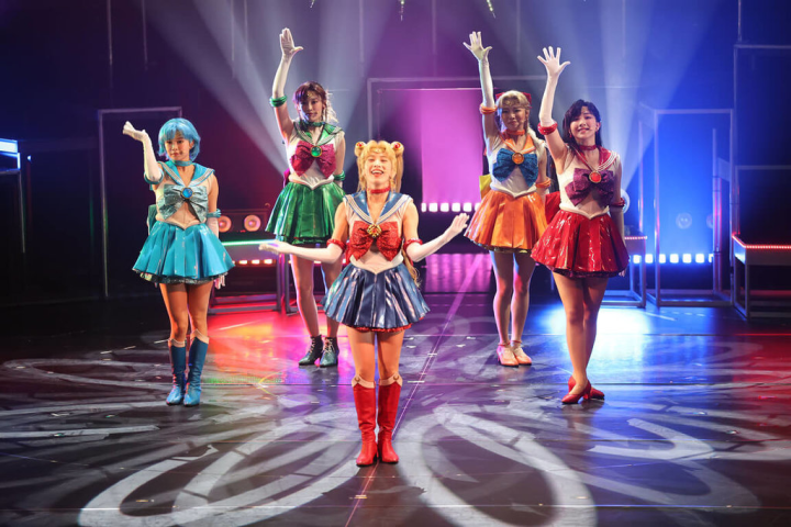 日本經典動漫作品「美少女戰士」改編2.5次元音樂劇，將展現漫畫中關於女性的強大力量、勇氣與自信，7日起至9日將在台北國父紀念館演出。（聯合數位文創提供）