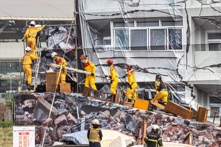 民國112年全民防衛動員暨災害防救（民安9號）演習13日率先於臺中市登場