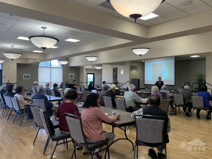 踴躍參與新書發表會的臺灣鄉親