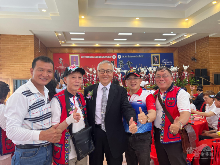 左起：田景燦，黃通鎰，張良民，黎順發，張標材