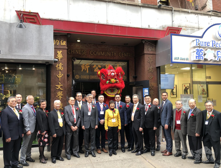 徐佳青出席美國安良工商會第98屆年會