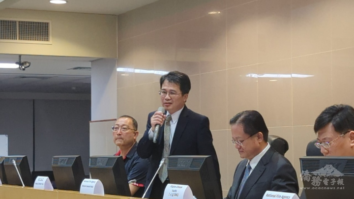 僑委會僑民處副處長閻樹榮代表僑委會歡迎並勉勵學員