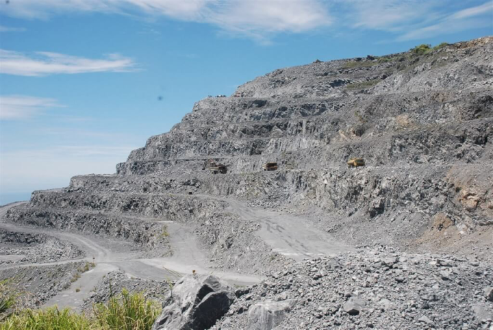 A Taiwan Cement mine in Hualien. 