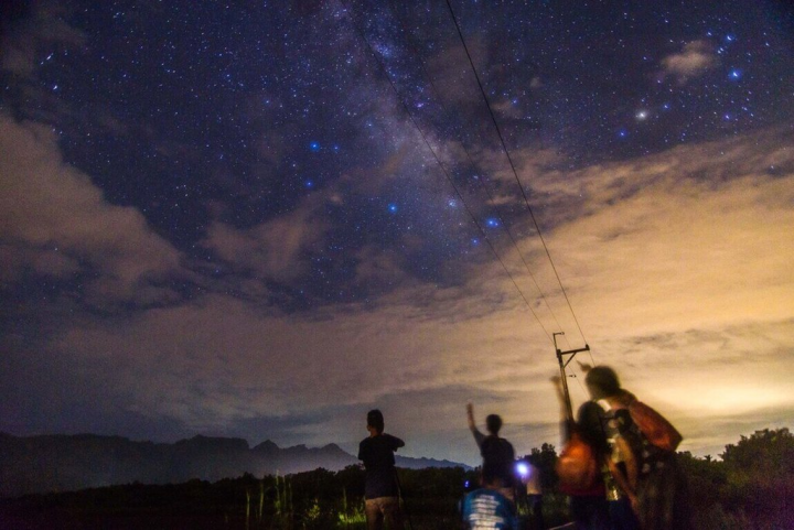 花蓮縣政府推動天文旅遊，今年6月及8月推出結合「香味」元素的賞星行程，與茶園、柚園及咖啡莊園結合，推出2場次體驗遊程。（花蓮縣政府提供）