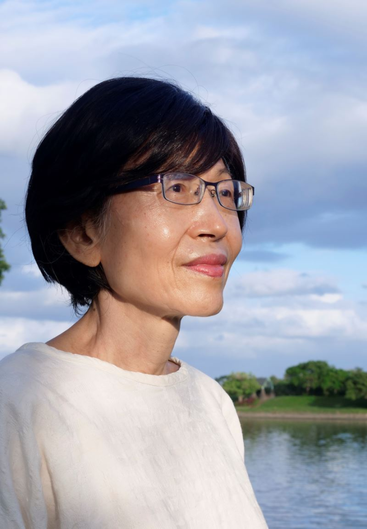 作家零雨（溫瑞鳴攝）