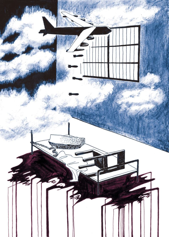 臺灣藝術家阿多作品〈倖存者_Survivors〉（圖片提供：慢工出版）