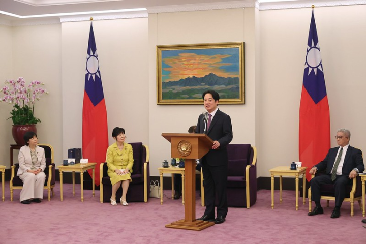 副總統接見「日本前參議院議長山東昭子參議員訪問團」，並致詞