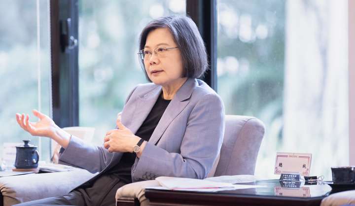 總統接見「菲律賓參議員洪迪薇訪團」，並致詞