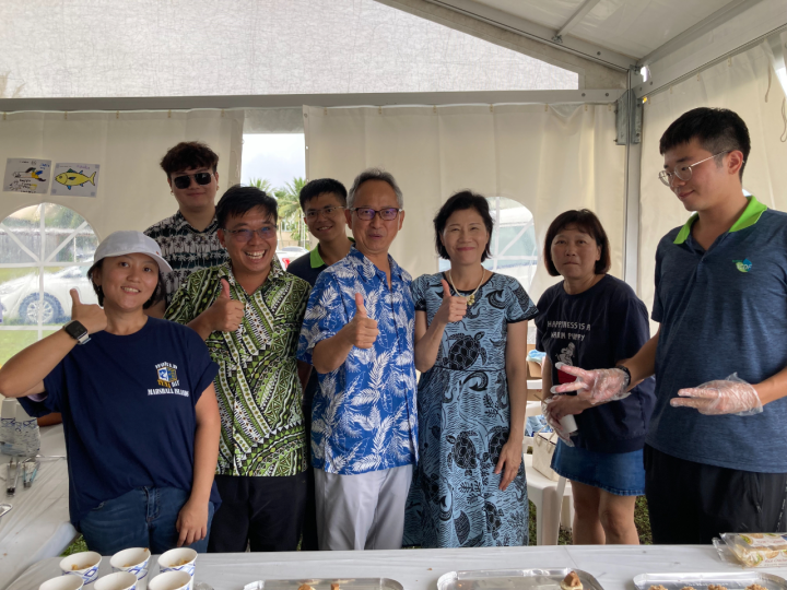 駐馬紹爾群島共和國大使館參與馬國海洋資源局(MIMRA)主辦的世界鮪魚日活動