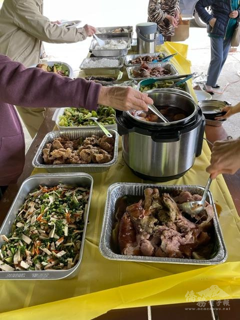 Great food at the event