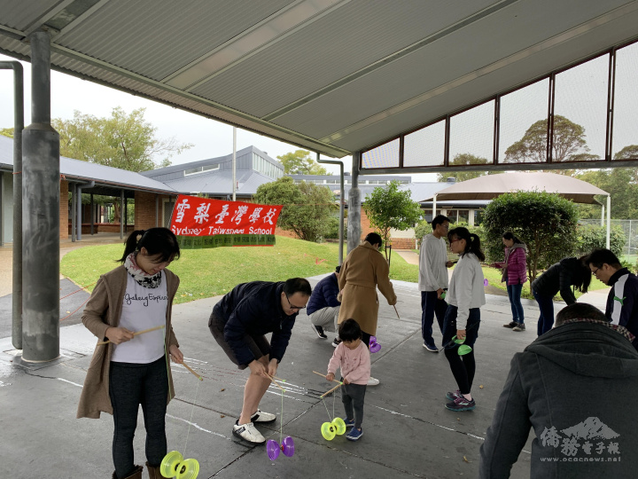 親子同樂學習扯鈴