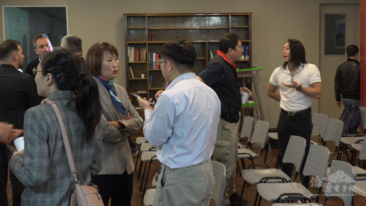 活動結束後會員相互交流